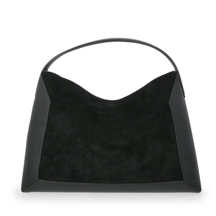 Scoop Faux Suede Hobo Tote Bag